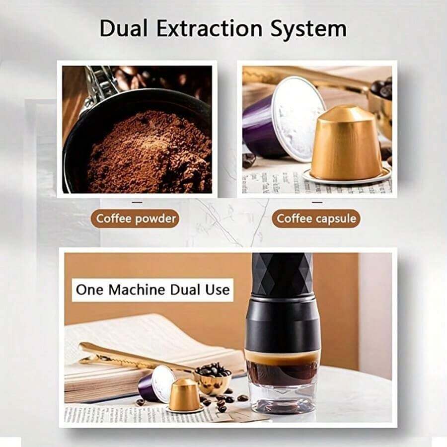 Portable Travel Coffee Machine™